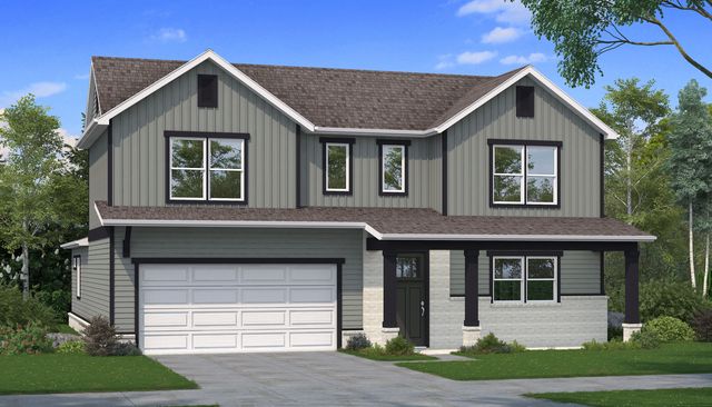 Frisco A Plan in Osage Hills Phase lll, Bentonville, AR 72713