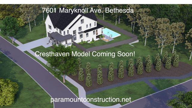 Cresthaven 7 - 7601 Maryknoll Ave. Plan in PCI - 20816, Bethesda, MD 20816