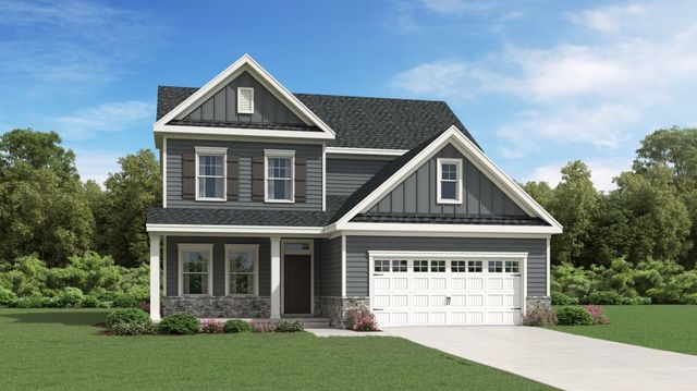 Mayflower III Plan in Stoneriver : Summit Collection, Knightdale, NC 27545