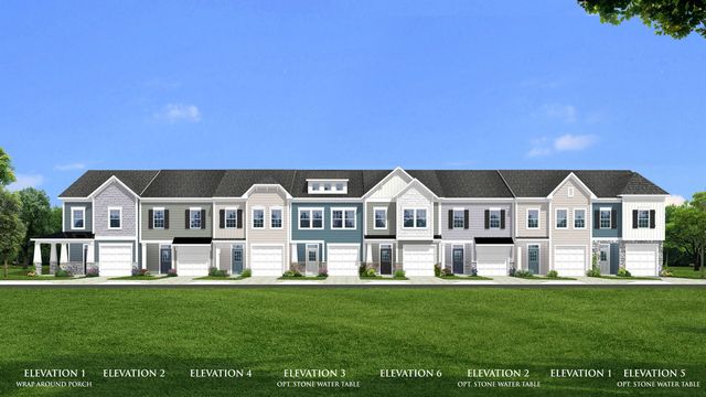 Lynnhaven Plan in South Brook Townhomes, Inwood, WV 25428
