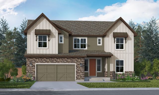 Briarwood Plan in Home Place Ranch, Monument, CO 80132