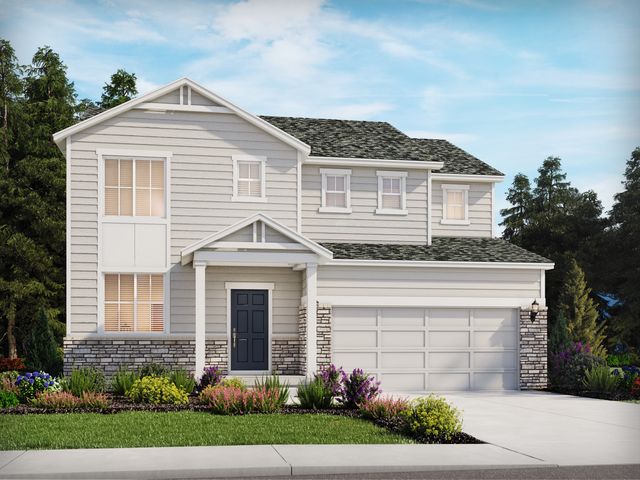 The Dillon Plan in Poudre Heights: The Lakes Collection, Windsor, CO 80550