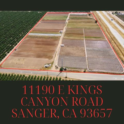 11190 E  Kings Canyon Rd, Sanger, CA 93657