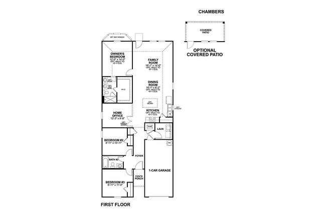 Chambers Plan in Willow Point, San Antonio, TX 78219