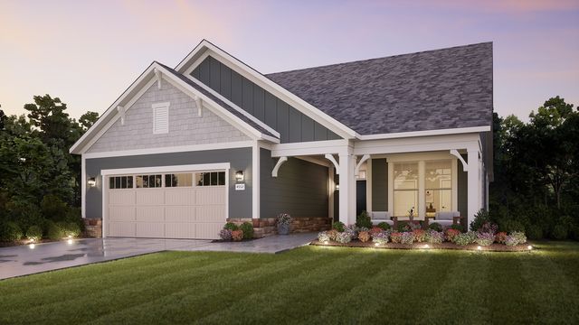 Torino Plan in The Courtyards of Hyland Meadows, Plain City, OH 43064