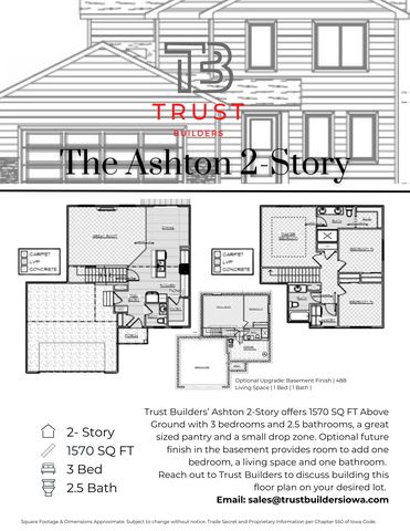 Ashton Plan in Stratford Crossing, Waukee, IA 50263