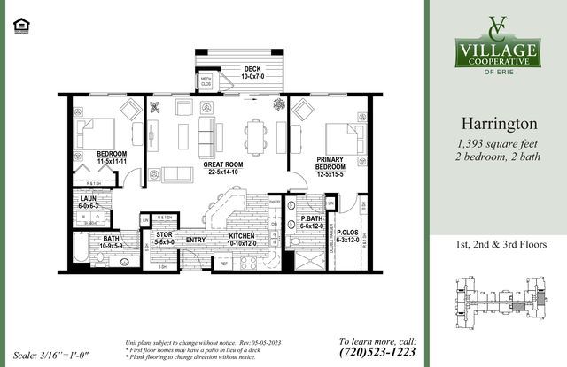 Harrington Plan in Village Cooperative of Erie (Active Adults 62+), Lafayette, CO 80026
