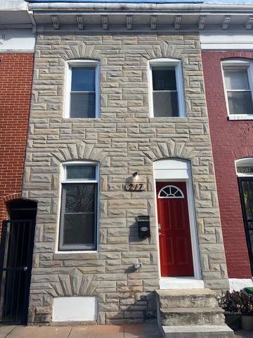 217 N  Castle St, Baltimore, MD 21231