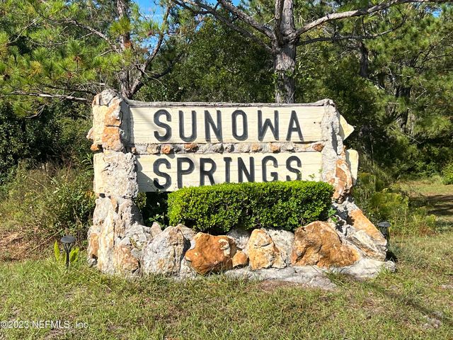 0 SUNOWA SPRINGS Trail, Bryceville, FL 32009