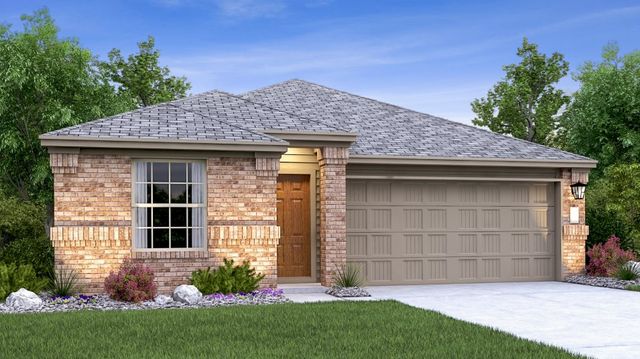 Duff Plan in Cotton Brook : Claremont Collection, Hutto, TX 78634