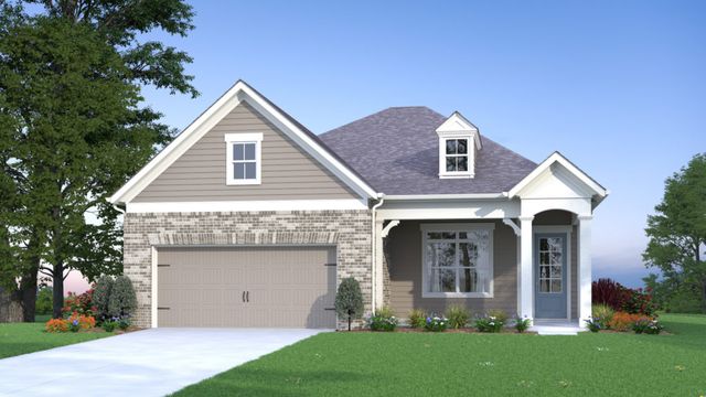 Russell Plan in Courtyards at Hickory Flat, Canton, GA 30115