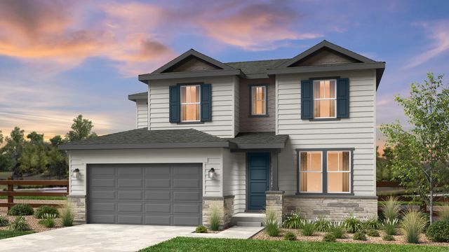 Silverthorne Plan in Trailstone City Collection, Arvada, CO 80007