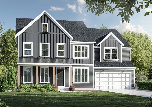 Dover Plan in Jerome Village, Rosewood, Plain City, OH 43064