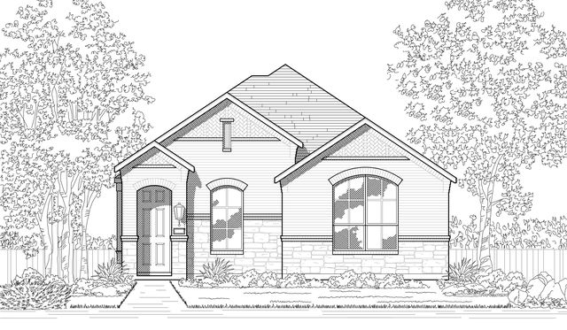 Plan Dawson in The Parks at Wilson Creek: 40ft. lots, Celina, TX 75009