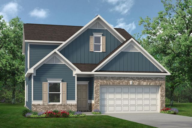 The Caldwell Plan in Evergreen at Lakeside, Temple, GA 30179