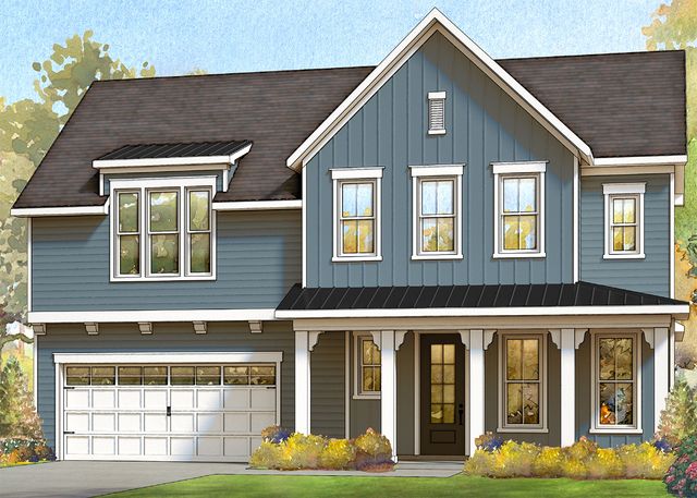 The Highland Plan in WyndWater Robuck Collection, Hampstead, NC 28443