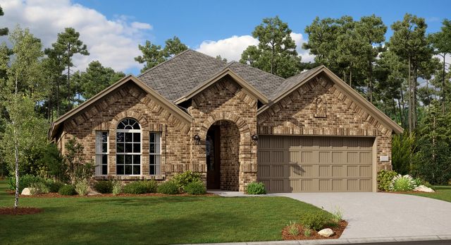 Buxton Plan in Wildflower Ranch : Brookstone Collection, Justin, TX 76247