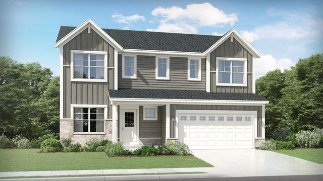 Olympia Plan in Clover Grove, Winfield, IN 46307