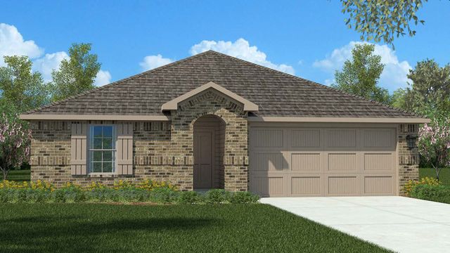 JUSTIN Plan in Rosewood at Beltmill, Fort Worth, TX 76131