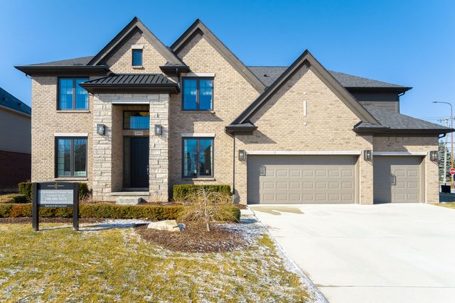 The West Villa Plan in Estates of Brookhollow Phase II, Troy, MI 48085