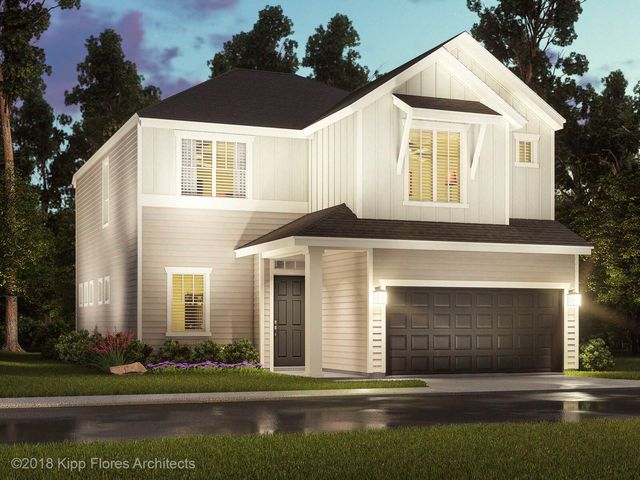 The Chalet (2503) Plan in Dunvale Village - Patio Home Collection, Houston, TX 77063