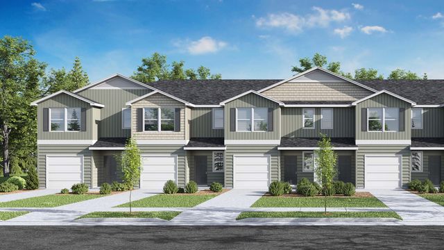 Palm Unit A Plan in Highland Lake Townhomes, Gulfport, MS 39503