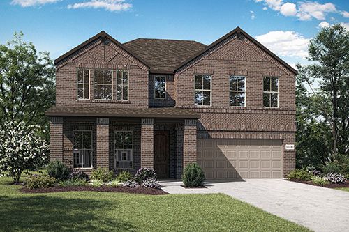 Lillian Plan in Discovery Collection at Union Park, Aubrey, TX 76227