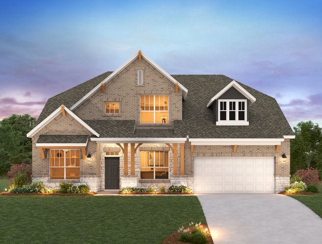 Hathaway Plan in The Trails at Carmel, Pflugerville, TX 78660