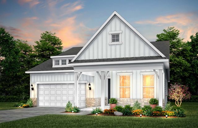 Palmary with Basement Plan in Retreat at Sugar Farms, Hilliard, OH 43026