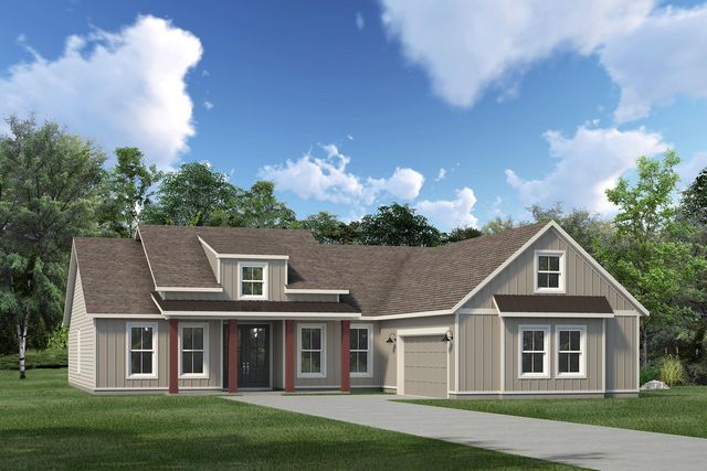 The River Birch - Build On Your Own Lot Plan in Build On Your Own Lot, Biloxi, MS 39532
