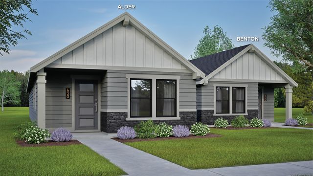 The Alder Townhome Plan in Hearthstone at Redmond Ranch, Redmond, OR 97756