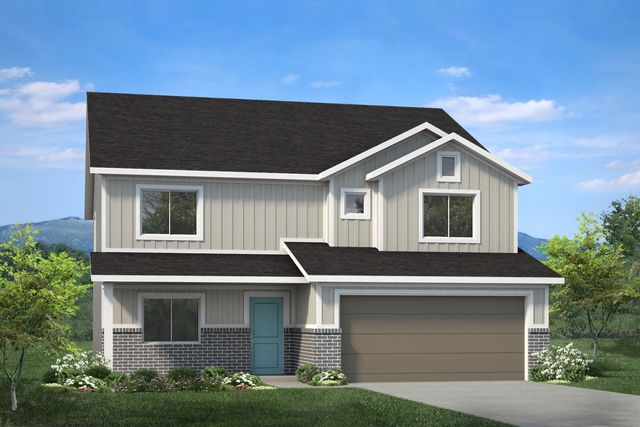 Hayden with Basement Plan in Aspire At Harvest Fields Phase 2, Clearfield, UT 84015