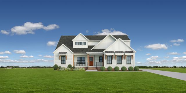 Sorrento Plan in The Reserve at Campbell Creek, Ashland, VA 23005