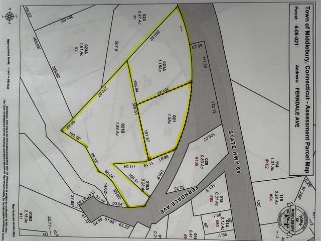 Ferndale Avenue, Middlebury, CT 06762