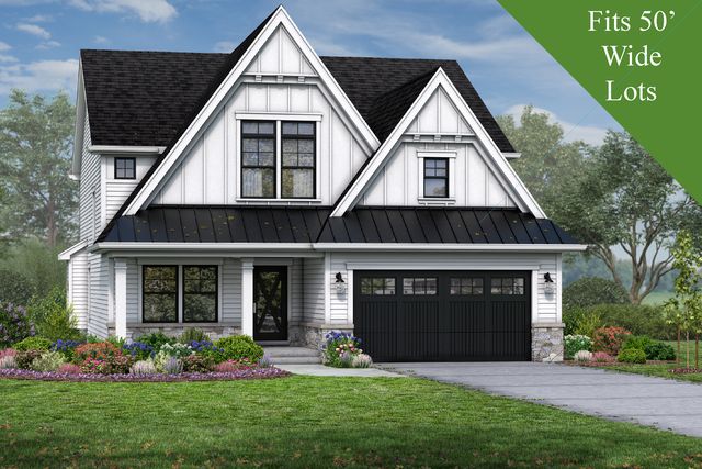 The Abbey Plan in DJK Custom Homes of Downtown Naperville, Naperville, IL 60540