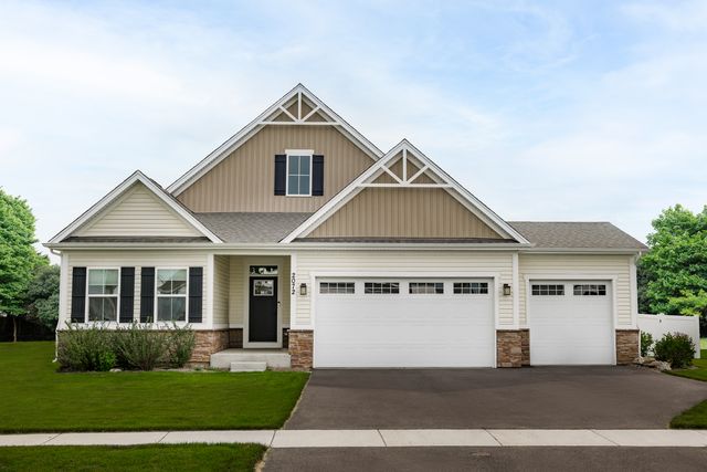 Paxton Ranch with Basement Plan in Heritage Groves at Grande Reserve, Yorkville, IL 60560