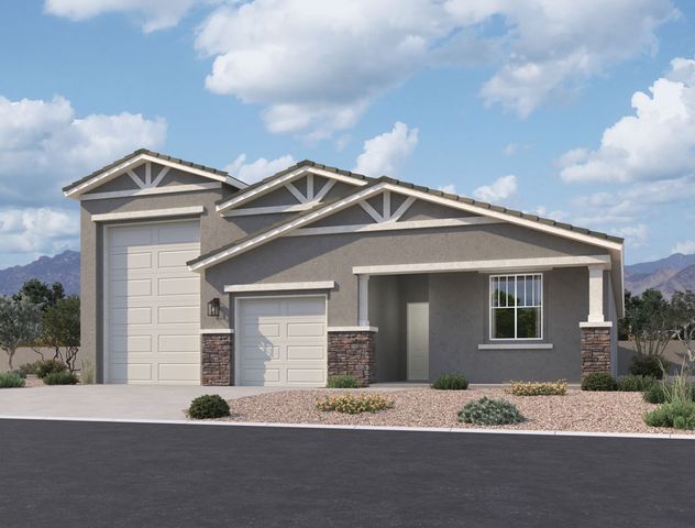 Opal RV Garage Plan in Amarillo Creek, Maricopa, AZ 85139