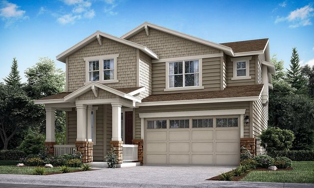 Pinnacle Plan in Reunion Ridge : The Pioneer Collection, Commerce City, CO 80022