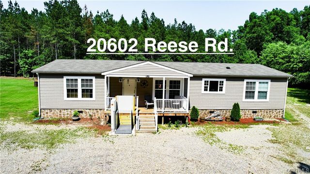 20602 Reese Rd, Dinwiddie, VA 23841