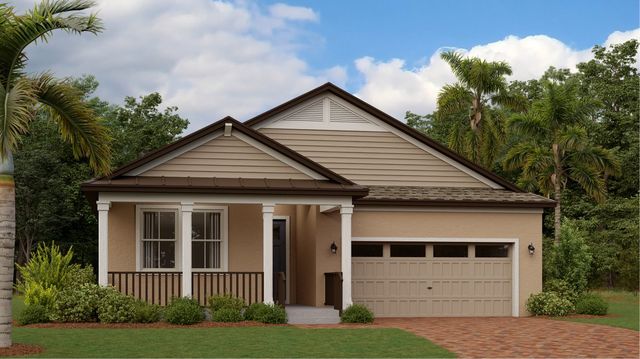 Sunburst Plan in Southern Hills : Southern Hills Cottages, Brooksville, FL 34601