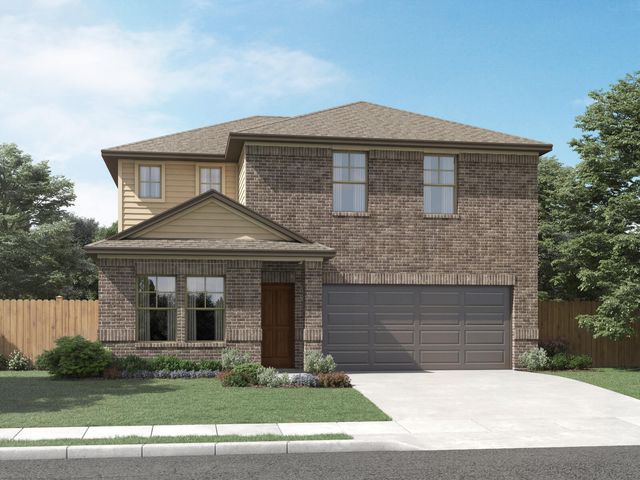 The Winedale (880) Plan in Lark Canyon, New Braunfels, TX 78132