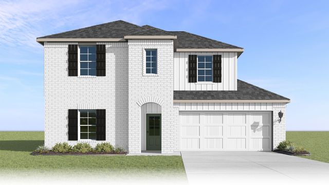 Rosemont Plan in Crest at Morganfield, Lake Charles, LA 70607