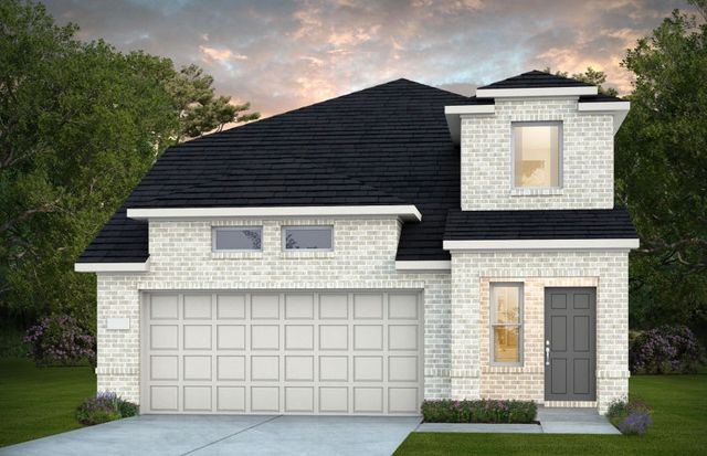 Gustine Plan in Pinara Pines, Conroe, TX 77303