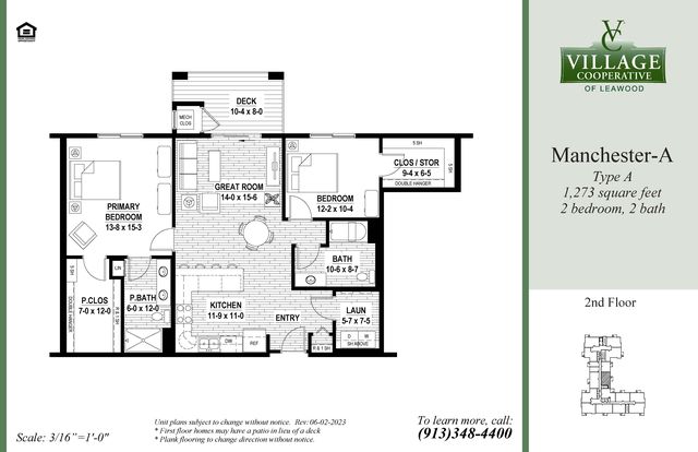 Manchester-A Plan in Village Cooperative of Leawood (Active Adults 55+), Overland Park, KS 66213