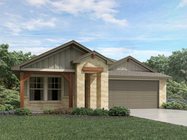 The Briscoe (820) Plan in Homestead at Old Settlers Park, Round Rock, TX 78665