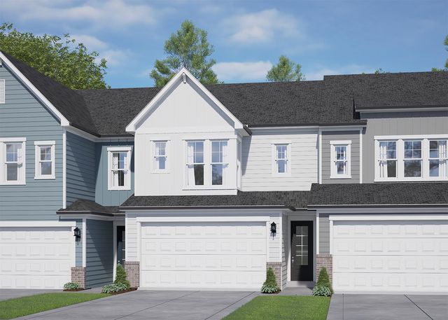 Lanier Plan in Kennebec Crossing Townes, Angier, NC 27501