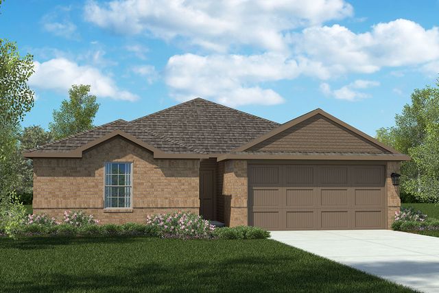 BELLVUE Plan in Rosewood at Beltmill, Fort Worth, TX 76131