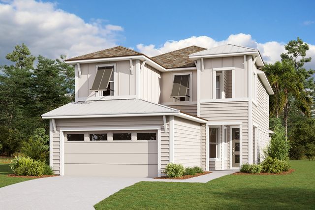 Juniper by Providence Homes Plan in Seabrook Village in Nocatee, Ponte Vedra, FL 32081