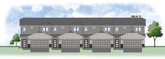 Hickory Townhome + Loft Plan in Whisper Ridge East, Sioux Falls, SD 57108