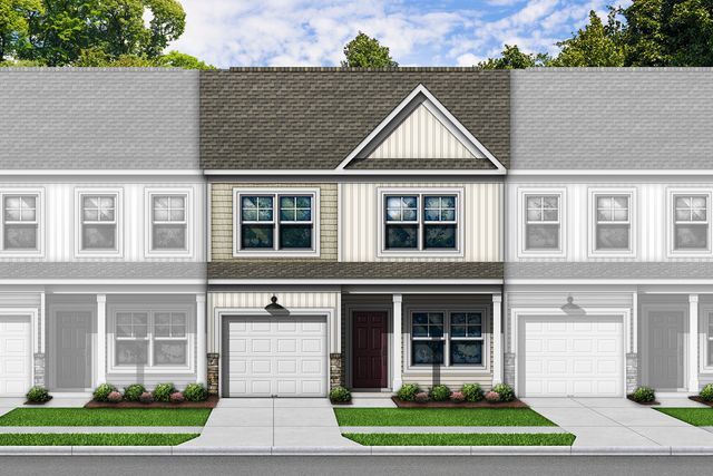 Oakview Townhomes B Plan in Wendover, Duncan, SC 29334